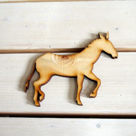 버닝아트 장식물 조랑말 W 115mm X H 90mm 1