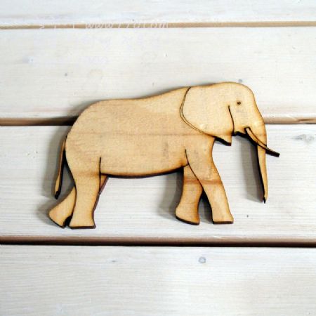 버닝아트 장식물 코끼리 W 140mm X H 98mm 1