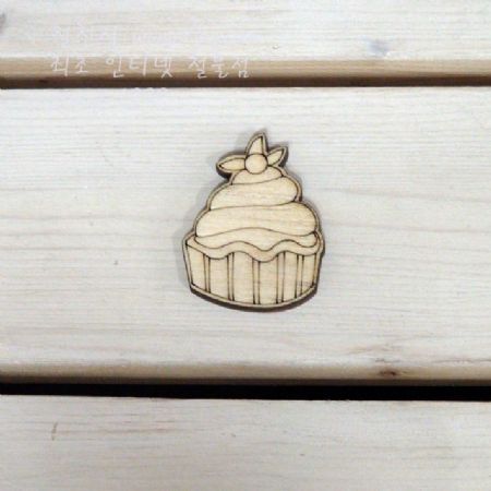 버닝아트 장식물 케이크 W36mmXH47mm 1