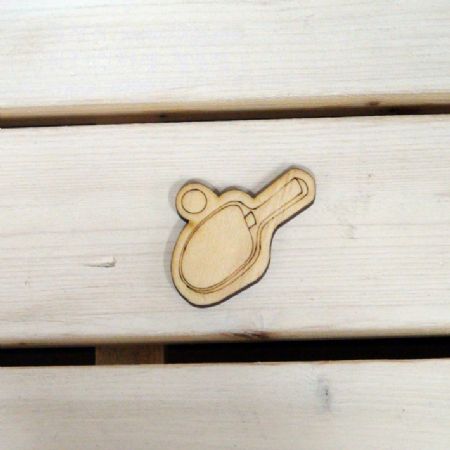 버닝아트 장식물 탁구 W60mmXH40mm 1