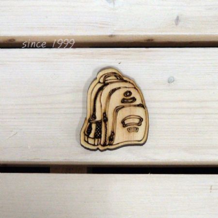 버닝아트 장식물 책가방1 W45mmXH55mm 1