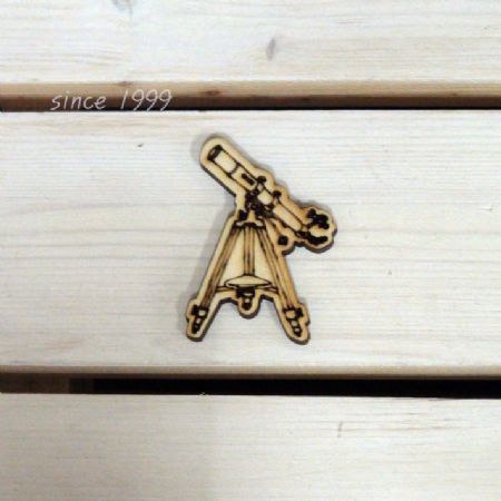 버닝아트 장식물 망원경 W40mmXH60mm 1