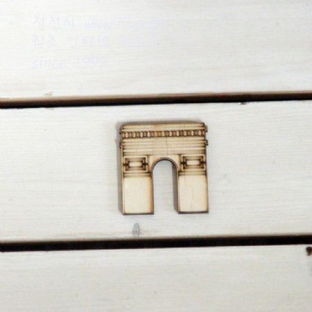 버닝아트 장식물 건축물2 W48mmXH50mm 1