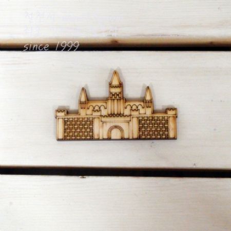 버닝아트 장식물 건축물3 W78mmXH45mm 1