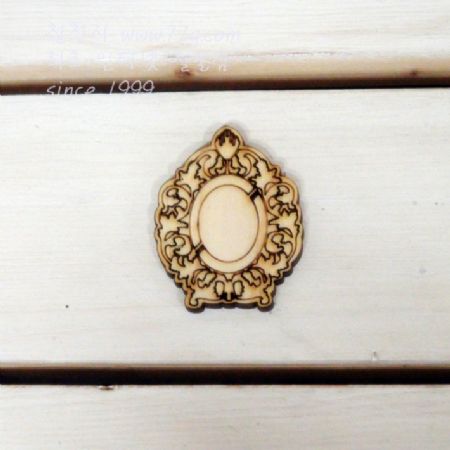 버닝아트 장식물 벽거울2 W40mmXH48mm 1