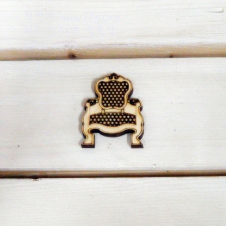 버닝아트 장식물 의자 W38mmXH50mm 1