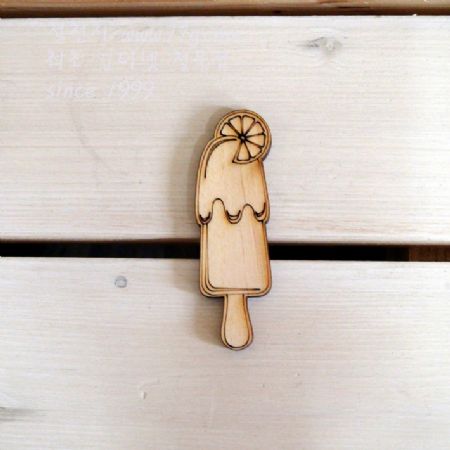 버닝아트 장식물 아이스크림3 W24mmXH78mm 1