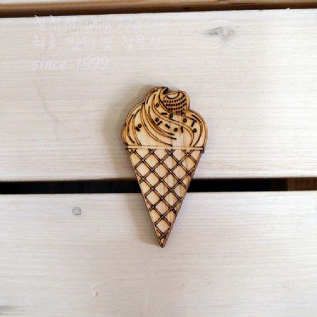 버닝아트 장식물 아이스크림5 W38mmXH70mm 1