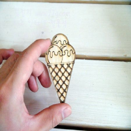 버닝아트 장식물 아이스크림6 W40mmXH70mm 1