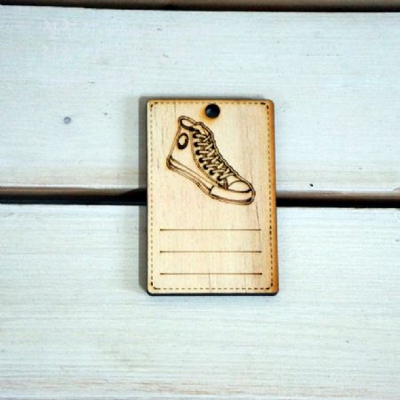 버닝아트 악세사리 네임텍 운동화 W50XH78mm 1