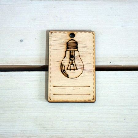 버닝아트 악세사리 네임텍 전구 W50XH78mm 1