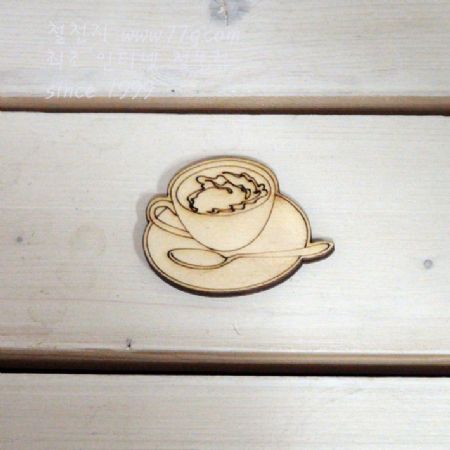 버닝아트 장식물 찻잔1 W55mmXH42mm 1