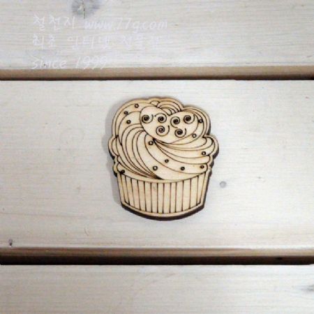 버닝아트 장식물 케이크 2 W45mmXH50mm 1