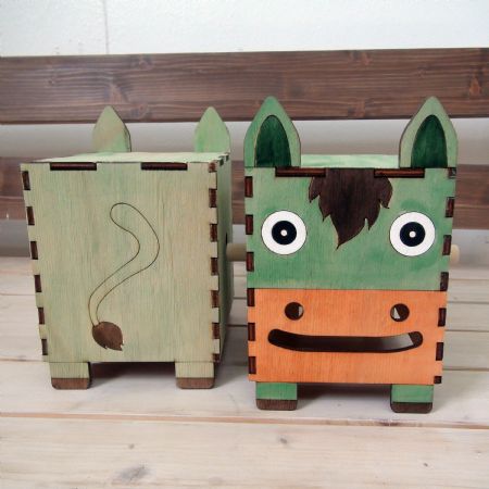 버닝아트 롤티슈 케이스 당나귀 1