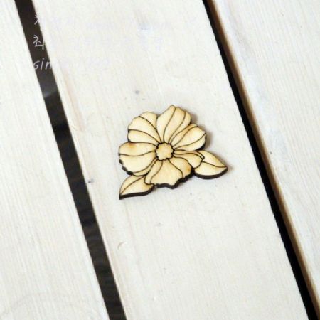 버닝아트 장식물 플라워4 W50mmXH38mm 1