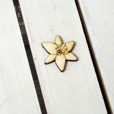 버닝아트 장식물 플라워5 W50mmXH50mm 1