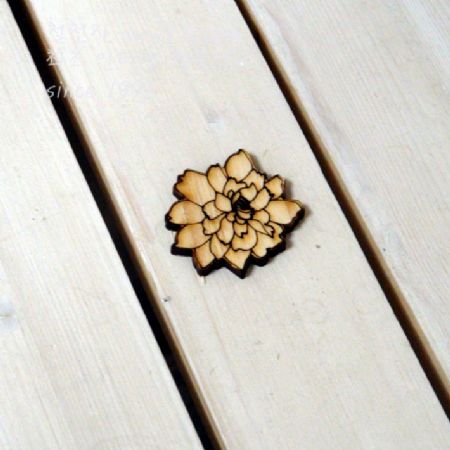 버닝아트 장식물 플라워7 W50mmXH46mm 1