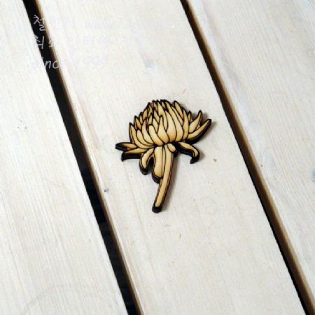 버닝아트 장식물 플라워8 W52mmXH60mm 1