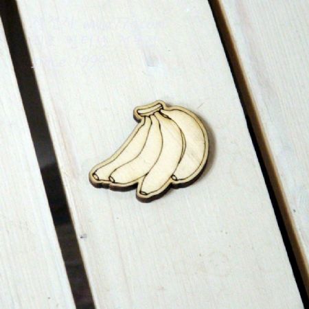 버닝아트 장식물 바나나 W48mmXH38mm 1