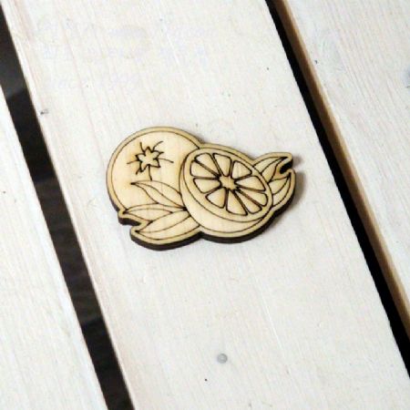 버닝아트 장식물 오렌지2 W52mmXH38mm 1