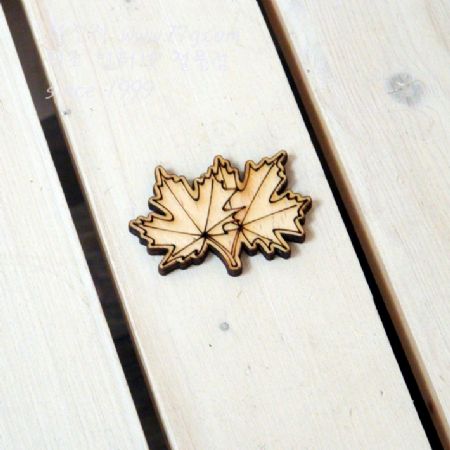 버닝아트 장식물 나뭇잎3 W58mmXH40mm 1