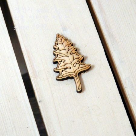 버닝아트 장식물 나뭇잎13 W35mmXH62mm 1