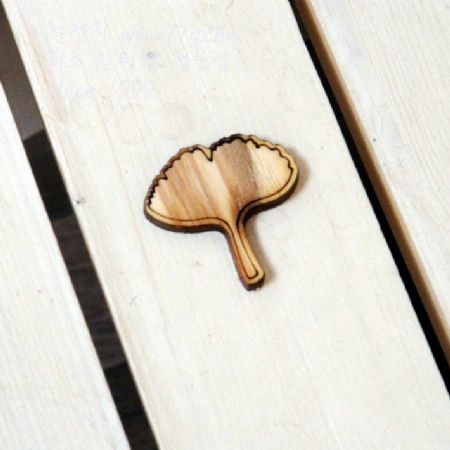 버닝아트 장식물 나뭇잎9 W42mmXH42mm 1