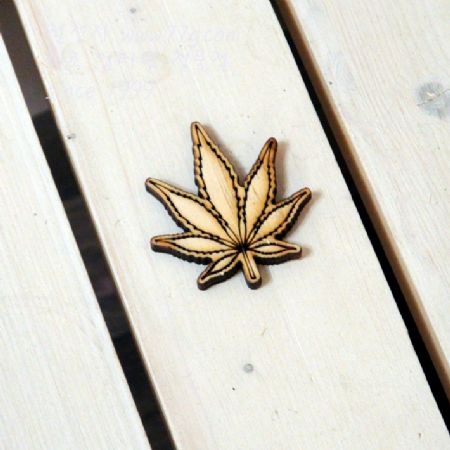 버닝아트 장식물 나뭇잎17 W50mmXH55mm 1