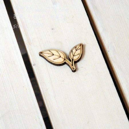 버닝아트 장식물 나뭇잎18 W48mmXH35mm 1