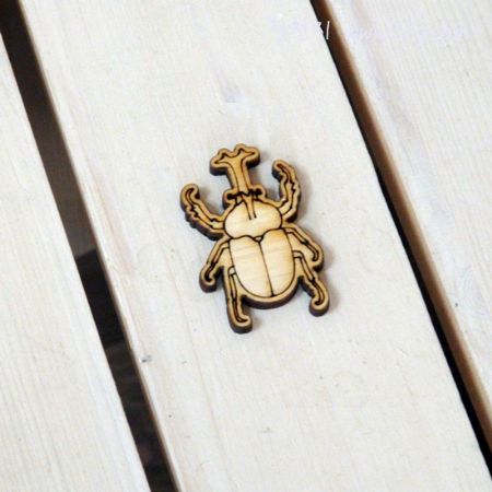 버닝아트 장식물 장수풍뎅이 W32mmXH50mm 1