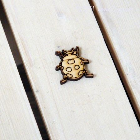 버닝아트 장식물 무당벌레 W30mmXH32mm 1