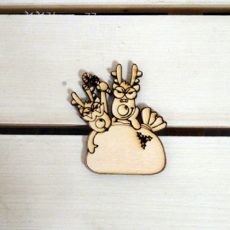 버닝아트 장식물 루돌프3 W65XH72 1