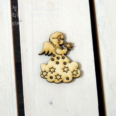 버닝아트 장식물 천사소녀1 W40XHmm52 1