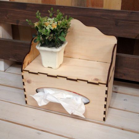 버닝아트 각티슈 박스 (선반형) 1