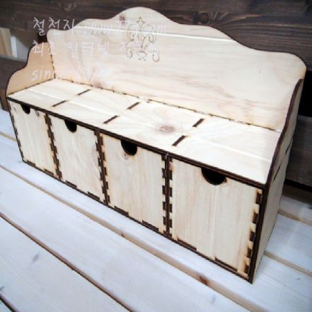 버닝아트 주방 4단 수납함 1