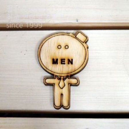 버닝아트 장식물 Boy Card 3 W45XH70mm 1