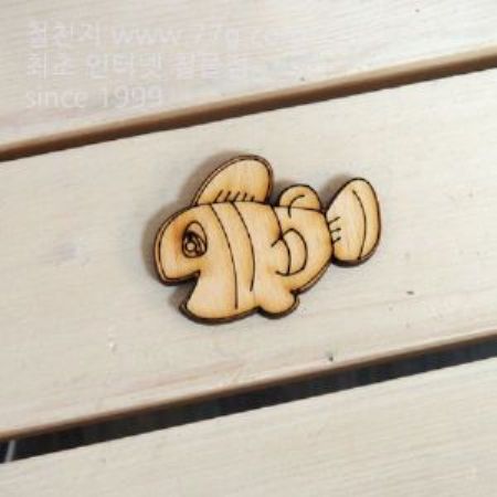 버닝아트 장식물 피쉬3 W65XH45mm 1