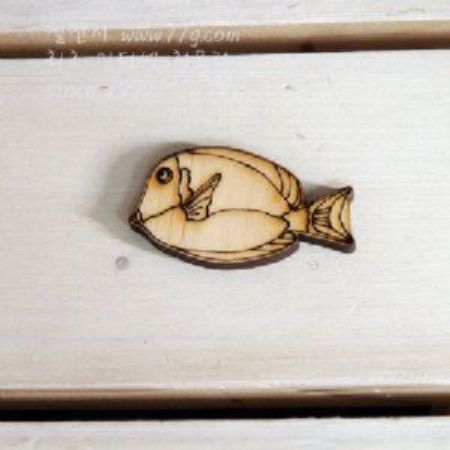 버닝아트 장식물 피쉬7 W48mmXH26mm 1