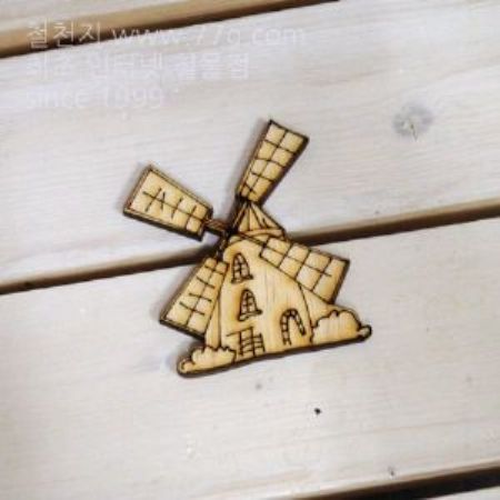 버닝아트 장식물 건축물6 W65mmXH75mm 1