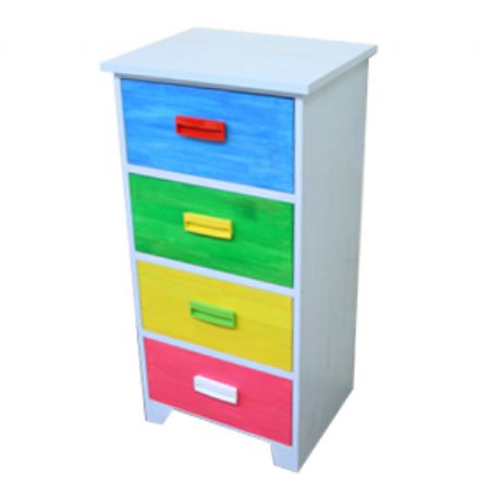 미첼 서랍장 집성원목 4단(서랍4개) 18mm 1