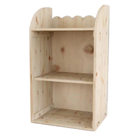 아이리스 베이직 오픈 원목 수납장