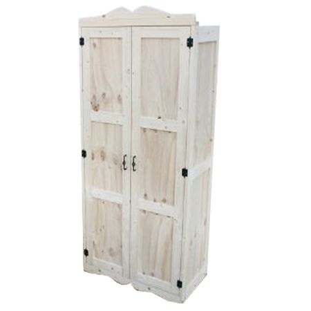 시즈닝 원목 옷장