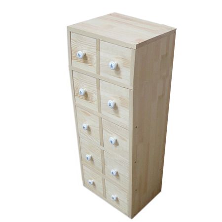 웰리빙 약장 5단 10칸 18mm