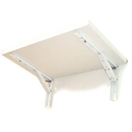 UV고광택 코팅합판 접이식 선반 18mm 백색 1