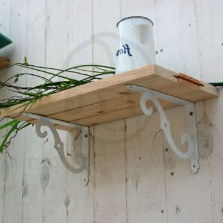 뮤지컬 화이트 원목 스틸선반 깊이150mm(15kg 내구성) 1