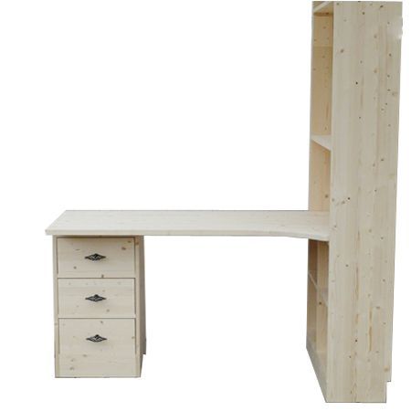 건강 베이직 책상,책장 세트(간편조립 18mm) 1