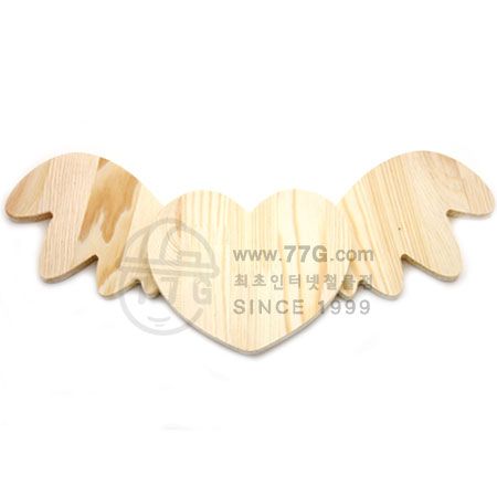 원목 포크아트 재료 천사 두께(15mm) 1