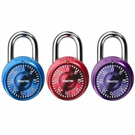 마스터 번호 자물쇠 1533T 3개 1셋 1