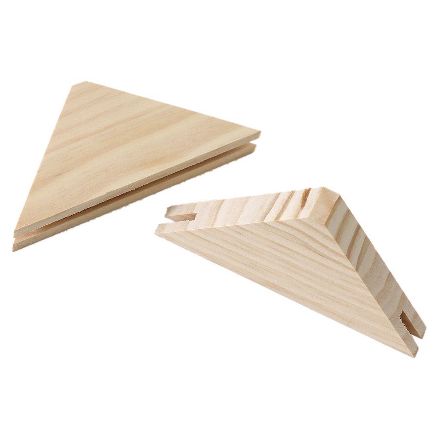 원목 코너 꺽쇠 95x95x18mm 1