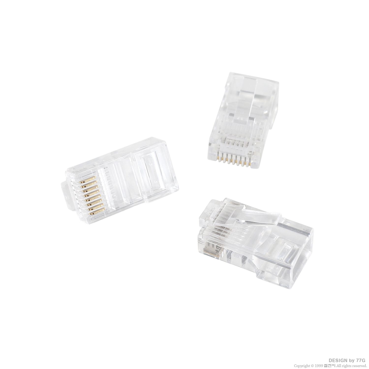 랜선 꼭지 커넥터 컨넥터(RJ45짹 1